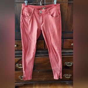 Burnt orange pants, size 28